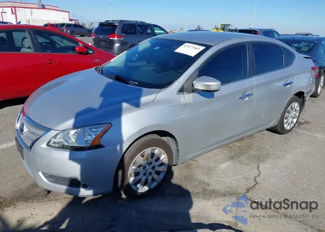 2015 Nissan Sentra Fe+ S/S/Sl/Sr/Sv from USA, damaged, VIN 3N1AB7AP8FY252762